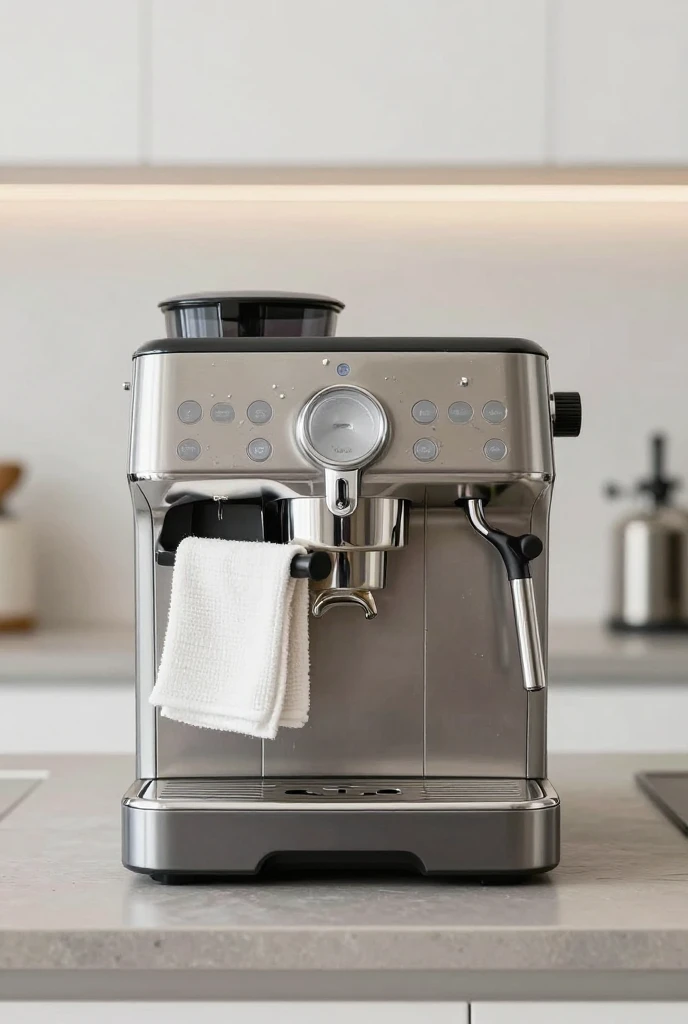 Nettoyage et entretien d'une machine à café
